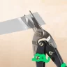 Ножницы по металлу "Piranha", 250 мм, прямой и правый рез, сталь СrMo, двухкомпонентные рукоятки Gross 78323