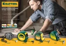 Рулетка KRAFTOOL Grand обрезиненный пластиковый корпус, 3м х 16мм 34022-03-16