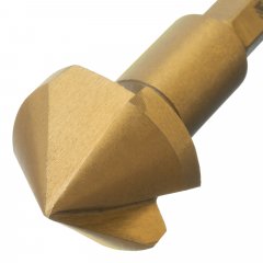 Набор зенковок, HSS, M3-M10, 6 шт, металл. кейс  Denzel 72313