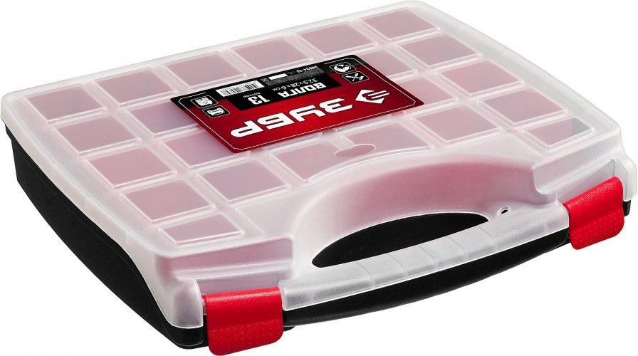 Органайзер со съемными лотками ЗУБР ВОЛГА-13 38034-13