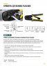 Кримпер для обжима разъемов RJ11, RJ12, RJ45, пластиковые прорезиненные ручки, 190 мм