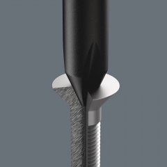 1572 ESD Отверка "Microstix" Kraftform Micro, 00 x 40 mm, WERA, ( WE-030081 )