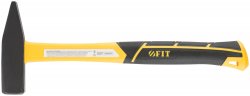 Молоток кованый, фиберглассовая усиленная ручка, 600 гр. FIT 44336