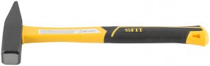 Молоток кованый, фиберглассовая усиленная ручка, 600 гр. FIT 44336