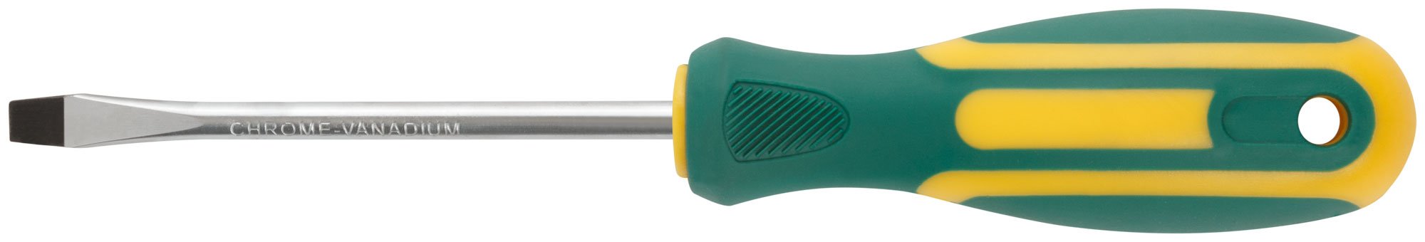 Отвертка "Контур", CrV сталь, прорезиненная ручка 6х100 мм SL FIT 55204