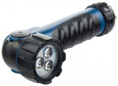 Фонарик светодиодный, противоударный, влагозащищенный, 3 ярких Led, 2 х LR20 Stern 90521