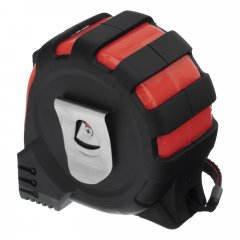 Рулетка Status Magnet 3 fixations,10 м х 32 мм,обрезиненный корпус,зацеп с магнитом Matrix 31000