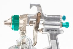 Краскораспылитель AS 702 НP профессиональный, всасывающего типа, сопло 1.8 мм и 2 мм Stels 57364
