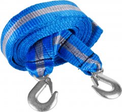 Трос буксировочный, 2 крюка, сумка, 5м, 2.5т, ЗУБР, 61215-2.5