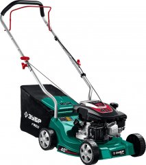 Бензиновая газонокосилка ЗУБР 400 мм, 2.5 л.с. ГБ-400
