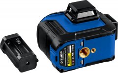 Линейный лазерный нивелир ЗУБР Крест-3D 34908