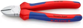 Кусачки боковые хромированные 180 мм, KNIPEX, ( KN-7005180SB )