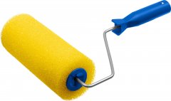 Поролоновый валик с ручкой, 180 мм, 80 мм, структурный, ЗУБР МАСТЕР, 0368-18_z01