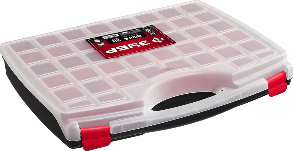 Органайзер со съемными лотками, ЗУБР ВОЛГА-20 38034-20