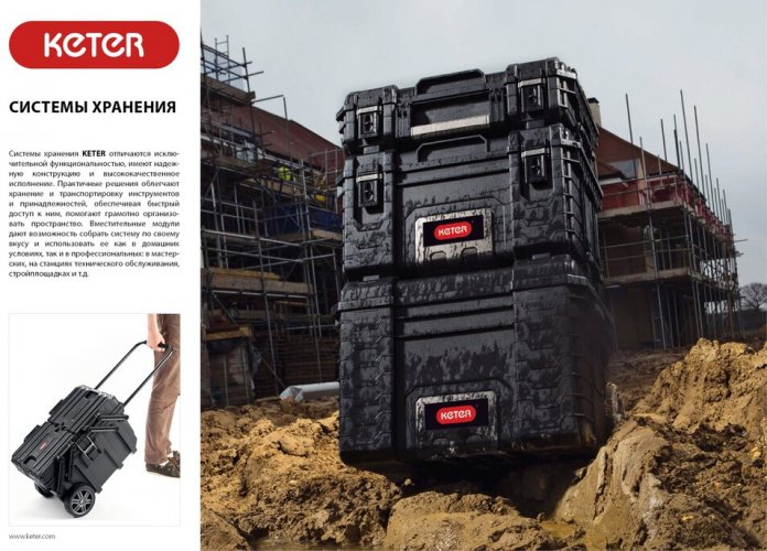 Ящик-органайзер 19" KETER TECHNICAN 38395-19