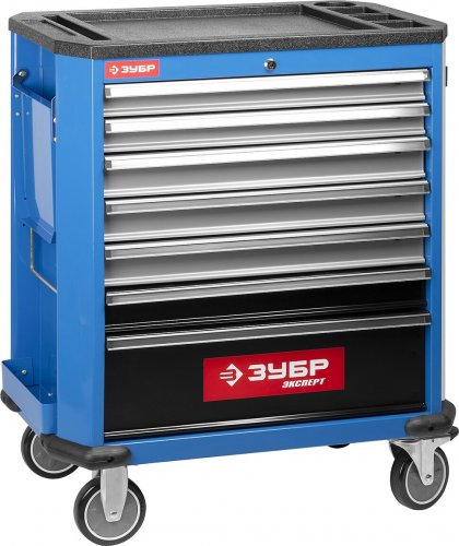Инструментальная тележка ЭКСПЕРТ ЗУБР 7 ящиков, 730x475x910мм 38903-7