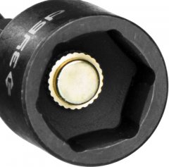 Бита магнитная с торцовой головкой ПРОФИ Нат-драйвер (50 мм; 8 мм; 1/4&quot;) ЗУБР 26375-08