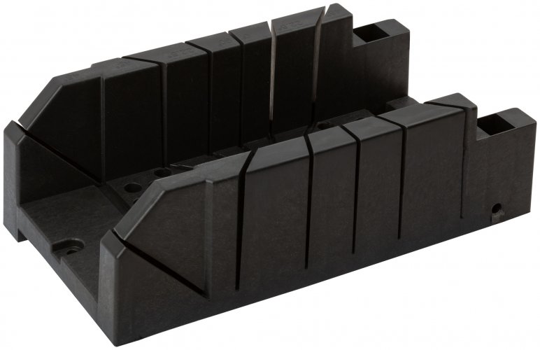 Стусло пластиковое без пилы черное 310 мм х 120 мм + 2 эксцентрика FIT 41255