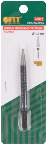 Бородок слесарный для пробивки отверстий 1,6 мм FIT 46862