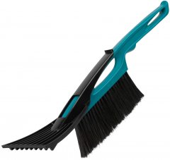Щетка-сметка для снега со скребком 400 мм, бирюзовая Sparta Россия 552955