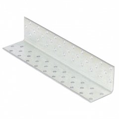 Крепежный уголок равносторонний 2 мм, KUR 40 x 40 x 200 мм Россия Сибртех 46588