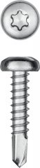 Нержавеющие саморезы KRAFTOOL DS-P с полукруглой головкой, 19x3.5 мм, 800 шт. 300931-35-019