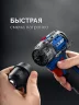 КОМБИ #2, 12 В, 45 Н·м, 1 АКБ тип Т7 (2 А·ч), модульная дрель-шуруповерт, BRUSHLESS, кейс, Профессионал ЗУБР DB-125-21