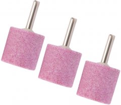 Шарошка абразивная, цилиндр, 32 x 32 x 6 мм, F46, 3 шт Matrix 76016