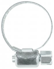 Хомуты, оцинкованная сталь, набор 5 шт., 11-20 мм FIT 64242