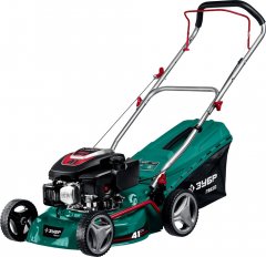 Бензиновая газонокосилка ЗУБР 410 мм, 3.5 л.с. ГБ-410
