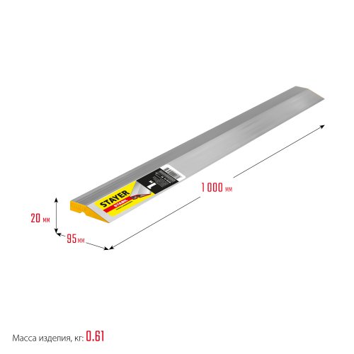Правило STAYER STABIL Professional 1 м 10723-1.0 10723-1.0_z03