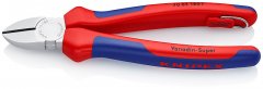 Кусачки боковые хромированные 180 мм, KNIPEX, ( KN-7005180T )