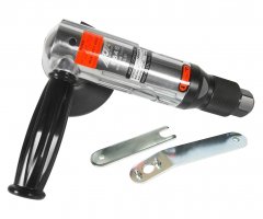 Машинка пневматическая шлифовальная 11000об/мин., 90PSI, диск 4", штуцер 1/4", длина 226мм JTC-5646A