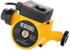 Циркуляционный насос CP25-4, напор 4 м, 50 л/мин, 1 м кабель, монт. длина 180 мм Denzel