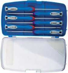 Набор отверток ЗУБР Эксперт для точных работ SL 2.0 мм 2.5 мм 3.0 мм PH № 000, 00, 0, 6 шт. 25658-H6