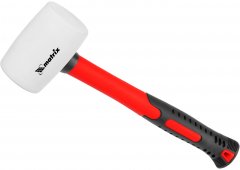 Киянка резиновая, 225 г, белая резина, фибергласовая рукоятка Matrix 11195