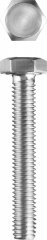 Болт ГОСТ 7798-70, M20 x 140 мм, 5 кг, кл. пр. 5.8, оцинкованный, ЗУБР 303080-20-140