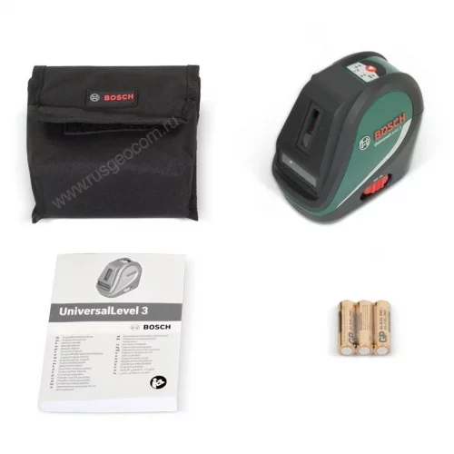 Лазерный нивелир Bosch UniversalLevel 3 с калибровкой