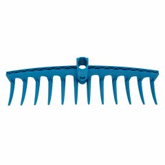 Грабли пластиковые, 400 мм, 12 прямых зубьев, усиленные, Luxe, Palisad 61732