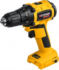 Бесщеточная дрель-шуруповерт STEHER 20В, без АКБ CDB-200