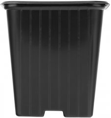 Горшочек для рассады, 90 х 90 х 95 мм, полистирол, 5 шт, Россия 64340