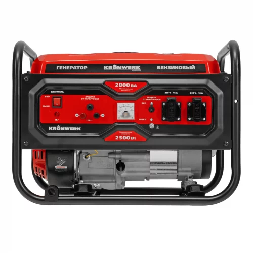 Генератор бензиновый LK-2800R, 2,8 кВт, 230В, ручной стартер KRONWERK 94521