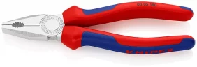 Плоскогубцы комбинированные хромированные 180 мм, KNIPEX, ( KN-0305180SB )