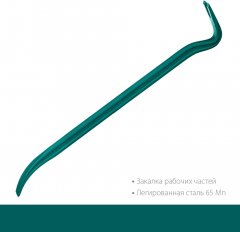 Лом-гвоздодер KRAFTOOL 450 мм, сечение 29х16 мм, кованый, двутавровый, 21900-45