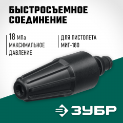 Насадка грязевая фреза ЗУБР Миг-180 для минимоек с пистолетом 70404-180
