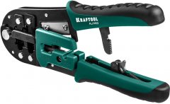 Универсальный кримпер KRAFTOOL RJ-Pro RJ45, RJ11/RJ12 22698