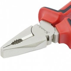 Плоскогубцы Nickel, 180 мм, никелированные, двухкомпонентные рукоятки Matrix 16904