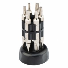 Отвертка реверсивная с удлинителем, трещотка 72 зуба, 12 шт, сталь S2 Gross 11603