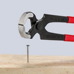 Клещи-молоток фосфатированные, черного цвета 210 мм, KNIPEX, ( KN-5101210SB )