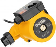 Циркуляционный насос CP25-8, напор 8 м, 130 л/мин, 1 м кабель, монт. длина 180 мм Denzel